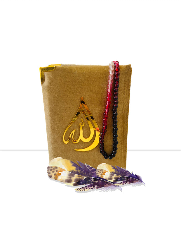 GIFT PACK (POCKET QURAN-TASBEEH-GIFT BOX-PRAYER MAT)